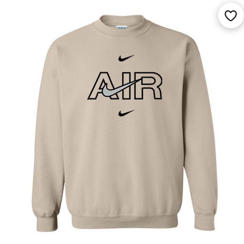 Embroidered Nike Air Crewneck